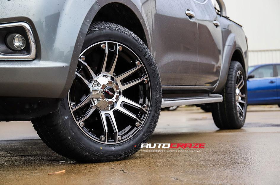 NISSAN NAVARA OUTLAW MACHINED PIANO BLACK